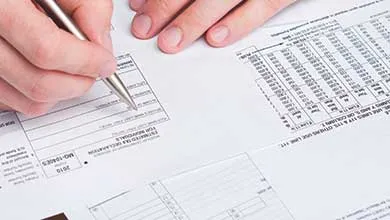 person signing documents