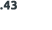  43 